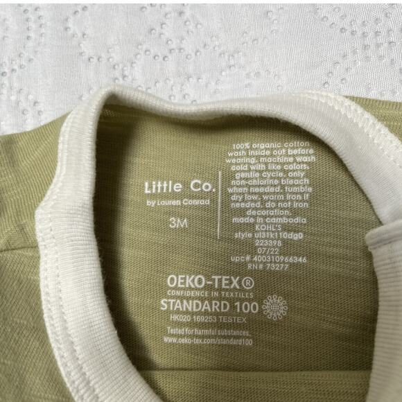 NWT Little Co Lucky One Ringer Tee Size 3m - Picture 4 of 4